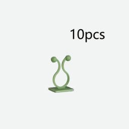 10pcs-Home Garden Plant Climbing Wall Fixture Clips Rattan Vine Fixer Self-Adhesive Plant Climbing Wall Fixed Buckle Hook