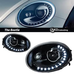 CG LED Projector Headlight With DRL High Low Beam For Volkswagen Beetle 2013-2020