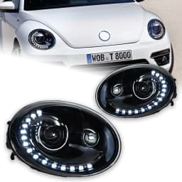 CG LED Projector Headlight With DRL High Low Beam For Volkswagen Beetle 2013-2020