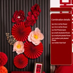 2026 Chinese New Year Decoraitons Chinese Wedding Flower Decoraitons Wedding Room Decoraitons Valentine's Day Gift Decor