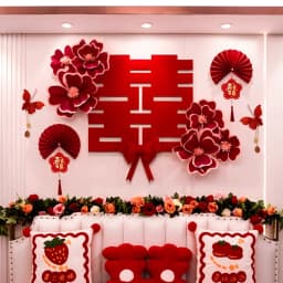 2026 Chinese New Year Decoraitons Chinese Wedding Flower Decoraitons Wedding Room Decoraitons Valentine's Day Gift Decor