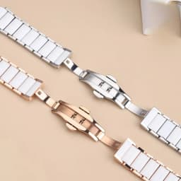 18mm Ceramics Strap For Xiaomi Watch S4 41mm Bracelet For Huawei Watch 5 GT5Pro 42mm GT6 GT5 GT4 41mm Women Band Accessories
