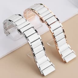 18mm Ceramics Strap For Xiaomi Watch S4 41mm Bracelet For Huawei Watch 5 GT5Pro 42mm GT6 GT5 GT4 41mm Women Band Accessories