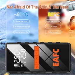 Ultimate Car Emergency Kit: 1200A Jump Starter, 150PSI Air Pump, Tire Repair, SOS Light & Tools Included