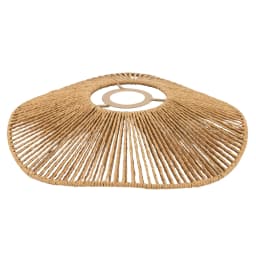 2 Pieces Chandelier Rattan Lamp Cover, Braided Lampshade, Round Lampshade, Chandelier Cover for Dining Room