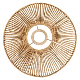 2 Pieces Chandelier Rattan Lamp Cover, Braided Lampshade, Round Lampshade, Chandelier Cover for Dining Room