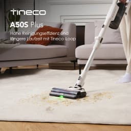 Tineco Pure ONE A50S Cordless Stick Vacuum Cleaner, Flexible Battery-Powered Vacuum 70 Min., 3DSense Power Brush, PureCyclone Technology 1L St