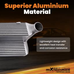 Intercooler for BMW 135i 335i/xi/is Z4 N54 N55 E82 E88 E91 E92 E93 3.0L 07-13