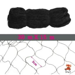 Bird Netting, 50x100FT Anti-Bird Netting Garden Farm Plant Net Nylon Catching Mesh Poultry Fish Net for Nautical Decoration