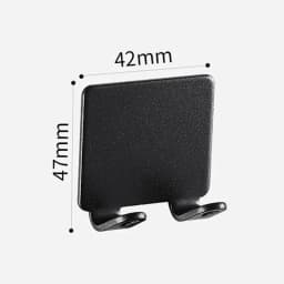 Bathroom Stainless Steel Razor Holder Storage Hook Wall Men Shaving Shaver Shelf Punch-Free Razor Rack Bathroom Accessories