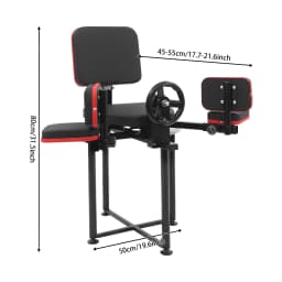Leg Muscle& Ligament Stretcher, 240° Opening Angle 330lbs Load Improves Leg Shape& Enhances Leg Flexibility, 4 Adjustable Gears