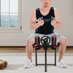 Leg Muscle& Ligament Stretcher, 240° Opening Angle 330lbs Load Improves Leg Shape& Enhances Leg Flexibility, 4 Adjustable Gears