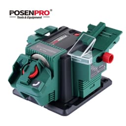 POSENPROElectric Multifunction Sharpener 65W Knife Sharpener Twist Drill HSS Drill Scissor Chisel 3in1 Grinding Tool