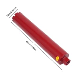 Heavy-duty Drill Bit Commercial Steel 63-112mm for Concrete Stone Durable Diamond Teeth Easy Use Various Sizes