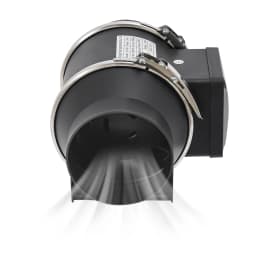 Pipe Exhaust Fans | 220V 35W Low Noise Duct Ventilation Fan for Kitchen/Bathroom/Warehouse | 220m³/h Wall Exhaust Duct Fan