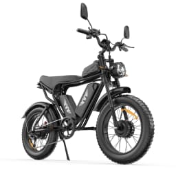 YVY C20Max 2000W Dual Motor Electric Bike 52V 40Ah Dual Battery Adult Ebike 60KM/H Motorbike 180KM Fat Tire Electric Bicycle