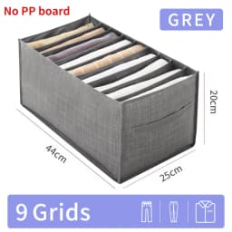 Pants Jeans Storage Box Drawers Organizer for Underwear Bra Socks Wardrobe Clothes Organizer Cabinet T-Shirt Organizers Storage