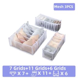 Pants Jeans Storage Box Drawers Organizer for Underwear Bra Socks Wardrobe Clothes Organizer Cabinet T-Shirt Organizers Storage