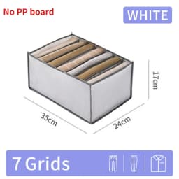 Pants Jeans Storage Box Drawers Organizer for Underwear Bra Socks Wardrobe Clothes Organizer Cabinet T-Shirt Organizers Storage