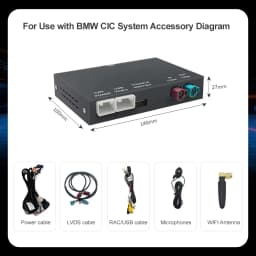 Wireless Android Auto For BMW Car MINI Cooper CIC/NBT R55 R56 R57 R58 R59 R60 R61 F54 F55 Carplay Interface Mirror Link Air Play