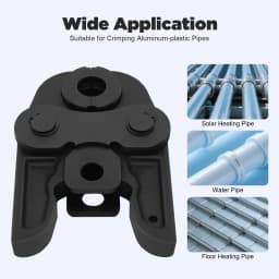 Pipe Press Jaw Crimping Tool TH16-20-26-32 Molds for PEX Aluminum Plastic Pipe Copper Fittings Installation Plumbing Tool