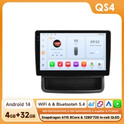 AURAAI X100 AI Carplay Android Car radio For Renault Trafic Opel Vivaro 2010-2014 multimedia 2k 8Core 2.7GHz GPS Screen ADAS 360