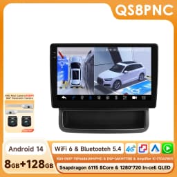 AURAAI X100 AI Carplay Android Car radio For Renault Trafic Opel Vivaro 2010-2014 multimedia 2k 8Core 2.7GHz GPS Screen ADAS 360