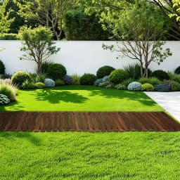 Rollierbarer Holzgartengehweg 244x43x1,5cm, Einfache Installation Und Aufbewahrung, Sparnt Platz Bei Nichtgebrauch