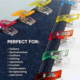 10-50Pcs Sewing Clips Multipurpose Plastic Craft Quilting Binding Clips Crocheting Knitting Safety Clamps DIY Sewing Accessories