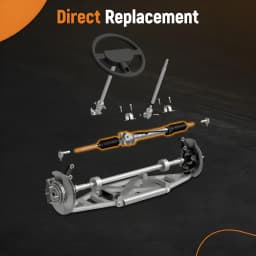 Power Steering Rack & Pinion Assembly For BMW 318i 325i 328i 330i AAZ-26-1822