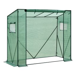 WOLTU Polythene Greenhouse PE Semi-Transparent Flower Vegetables Garden Outdoor Waterproof Tarpaulin Multi-Purpose Plant House