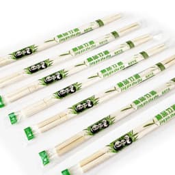 40pcs Disposable Chopsticks Independent Packaging Chopsticks For Restaurants Chinese Bamboo Material Household Chopsticks
