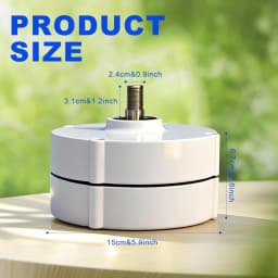 Poland Delivery 1000W Gearless Permanent Magnet Generator Turbine Low-Speed 12V 24V For Water And Wind Power Household