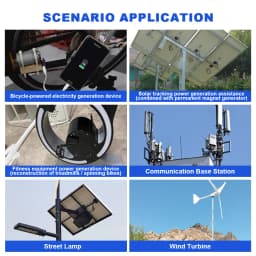 Poland Delivery 1000W Gearless Permanent Magnet Generator Turbine Low-Speed 12V 24V For Water And Wind Power Household