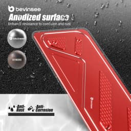 BEVINSEE Foot Rest Pedal Cover LHD for Audi A3 8V RS3 8V, for VW For Golf MK7 MK8 GTI, for SEAT Leon 5F Replaces 5Q1864551A
