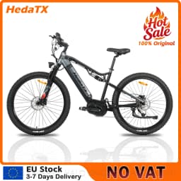 HedaTX TX11 Mid Motor 1000W Electric Bike 48V 15.6Ah Torque Sensor Adult Ebike 27.5" Powerful Electric Bicycle 45KM/H E Bike