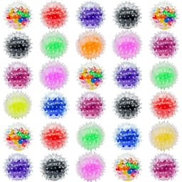 5/10/20Pcs 3.5cm Squeeze Ball Grape Ball Stress Relief Squeeze Sensory Toys Boys And Girls Birthday Party Favors Pinata Filler