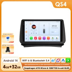 Hizpo 8Core 2Din AI Android 14 Car Radio For Opel zafira C 2010-2016 Car Multimedia GPS 4G Carplay 360Camera By Snapdragon 6115