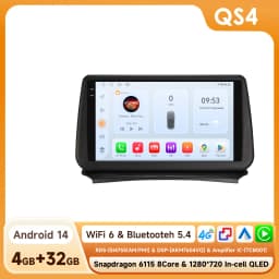Hizpo 8Core 2Din AI Android 14 Car Radio For Opel zafira C 2010-2016 Car Multimedia GPS 4G Carplay 360Camera By Snapdragon 6115