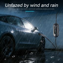 ISIGMA 5M 11KW EU Type 2 Mobile EV Charger 16A IEC 62169 Home Charging EVSE for PHEV EV New Energy Electric Hybrid Cars