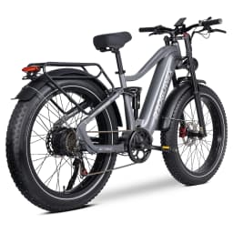 RZOGUWEX S7 Adul tElectric Bicycle E-bike 48V25AH Battery City 26 ”Fat Tire Commuter Electric Bike LCD display