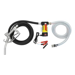 12V/230V High Flow Rate Diesel Transfer Pump, 45/50/60L/Min Diesel Fuel Oil Pump, Adjustable Self Priming Electric Oil Pump Kit