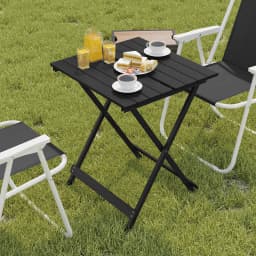 WOLTU Aluminum Folding Camping Table Garden Picnic Table Ultra-light Desk Balcony Side Table Foldable for Indoor Hiking Outdoor