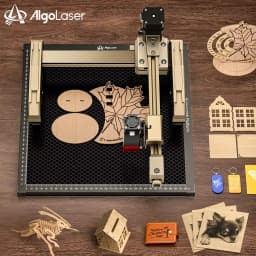 AlgoLaser T150 6W 10W Portable Laser Engraving Machine 8000mm/s High Precision Multi Function Metal Glass Wood Gift DIY Tool Kit