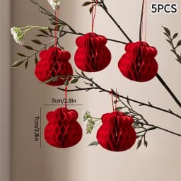 Chinese New Year Hanging Ornament Spring Festival 2026 Decorations Wall Window Hanging Accessories Horse Year Decor