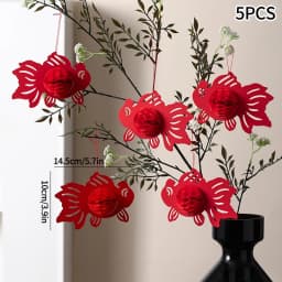 Chinese New Year Hanging Ornament Spring Festival 2026 Decorations Wall Window Hanging Accessories Horse Year Decor
