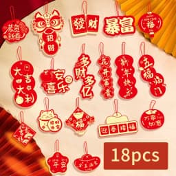 Chinese New Year Hanging Ornament Spring Festival 2026 Decorations Wall Window Hanging Accessories Horse Year Decor