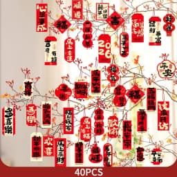 Chinese New Year Hanging Ornament Spring Festival 2026 Decorations Wall Window Hanging Accessories Horse Year Decor