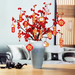 Chinese New Year Hanging Ornament Spring Festival 2026 Decorations Wall Window Hanging Accessories Horse Year Decor