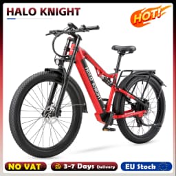 HALO KNIGHT H03 48V 1000W 19.2Ah Electric Bikes Fat Tire Adult Ebike 45km/h Electric Bicycles Hydraulic Brake Electric Motorbike